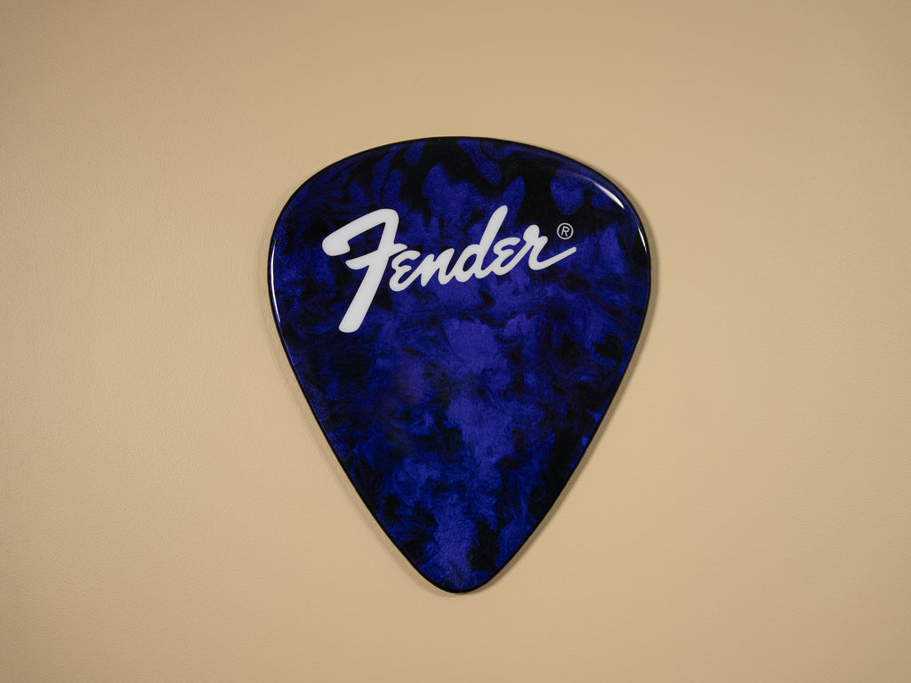 Custom Handmade Fender Guitar Pick Wall Hang