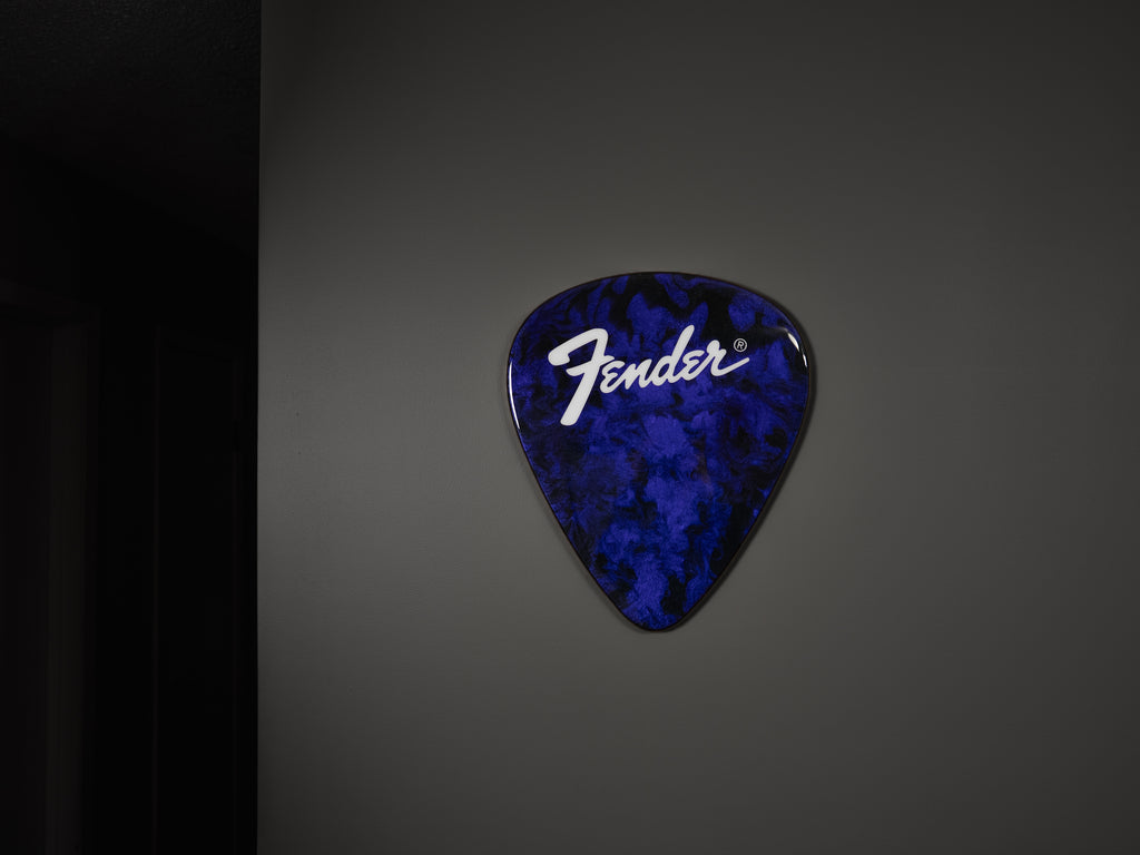 Custom Handmade Fender Guitar Pick Wall Hang