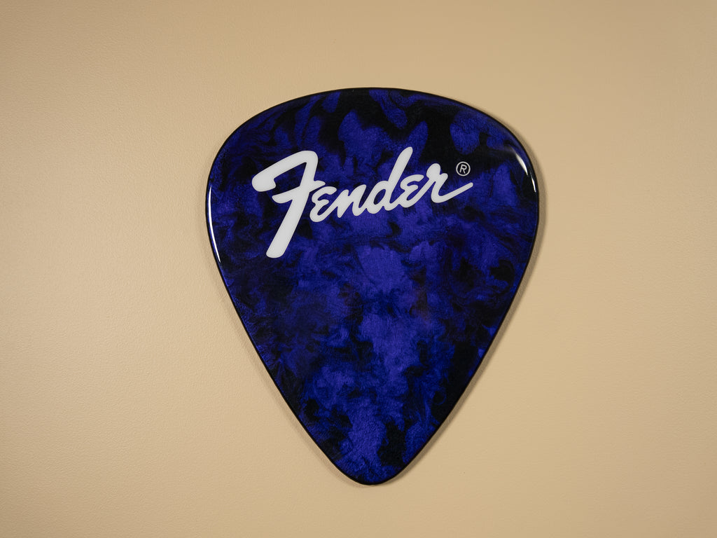 Custom Handmade Fender Guitar Pick Wall Hang