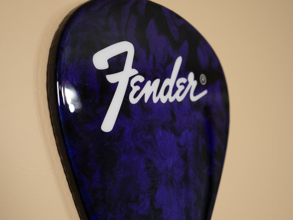 Custom Handmade Fender Guitar Pick Wall Hang
