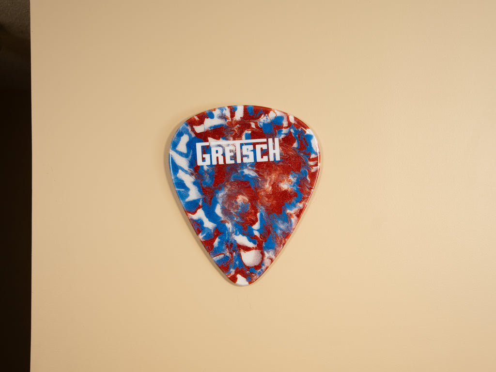 Custom Handmade Gretsch Guitar Pick Wall Hang