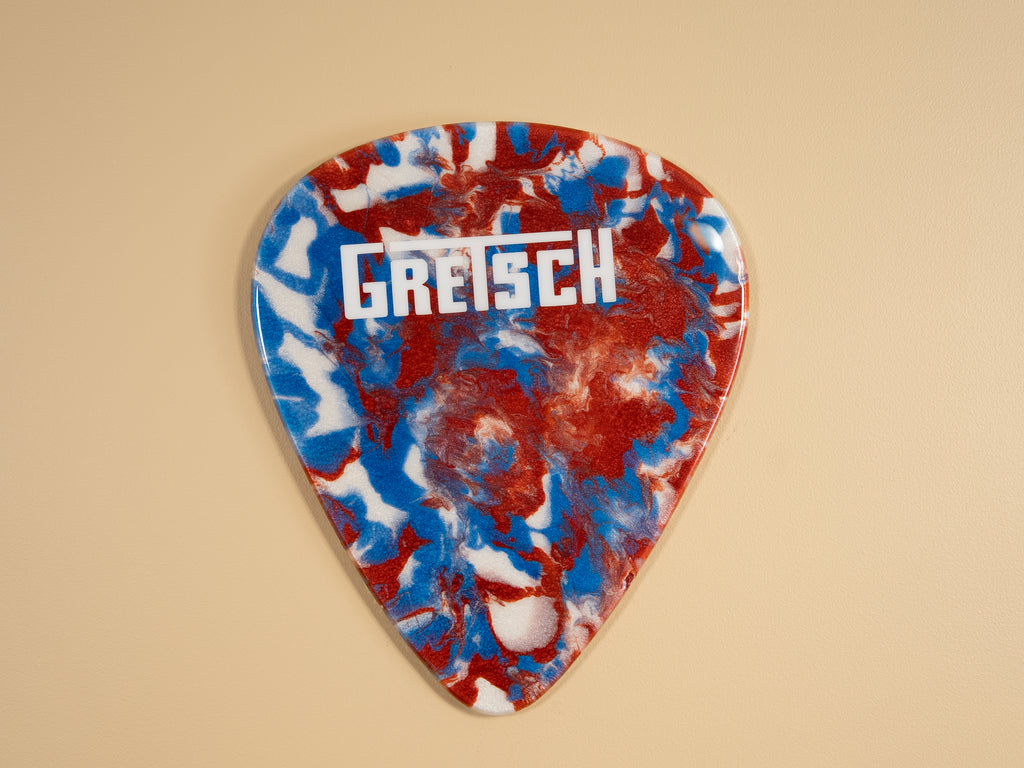 Custom Handmade Gretsch Guitar Pick Wall Hang