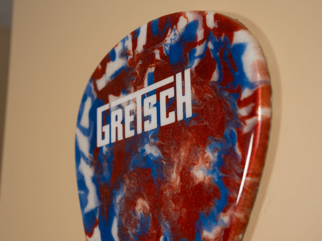 Custom Handmade Gretsch Guitar Pick Wall Hang