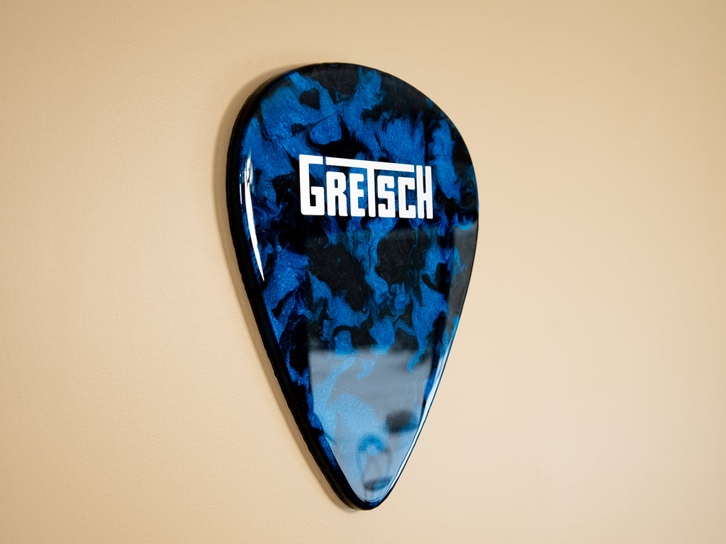 Custom Handmade Gretsch Guitar Pick Wall Hang