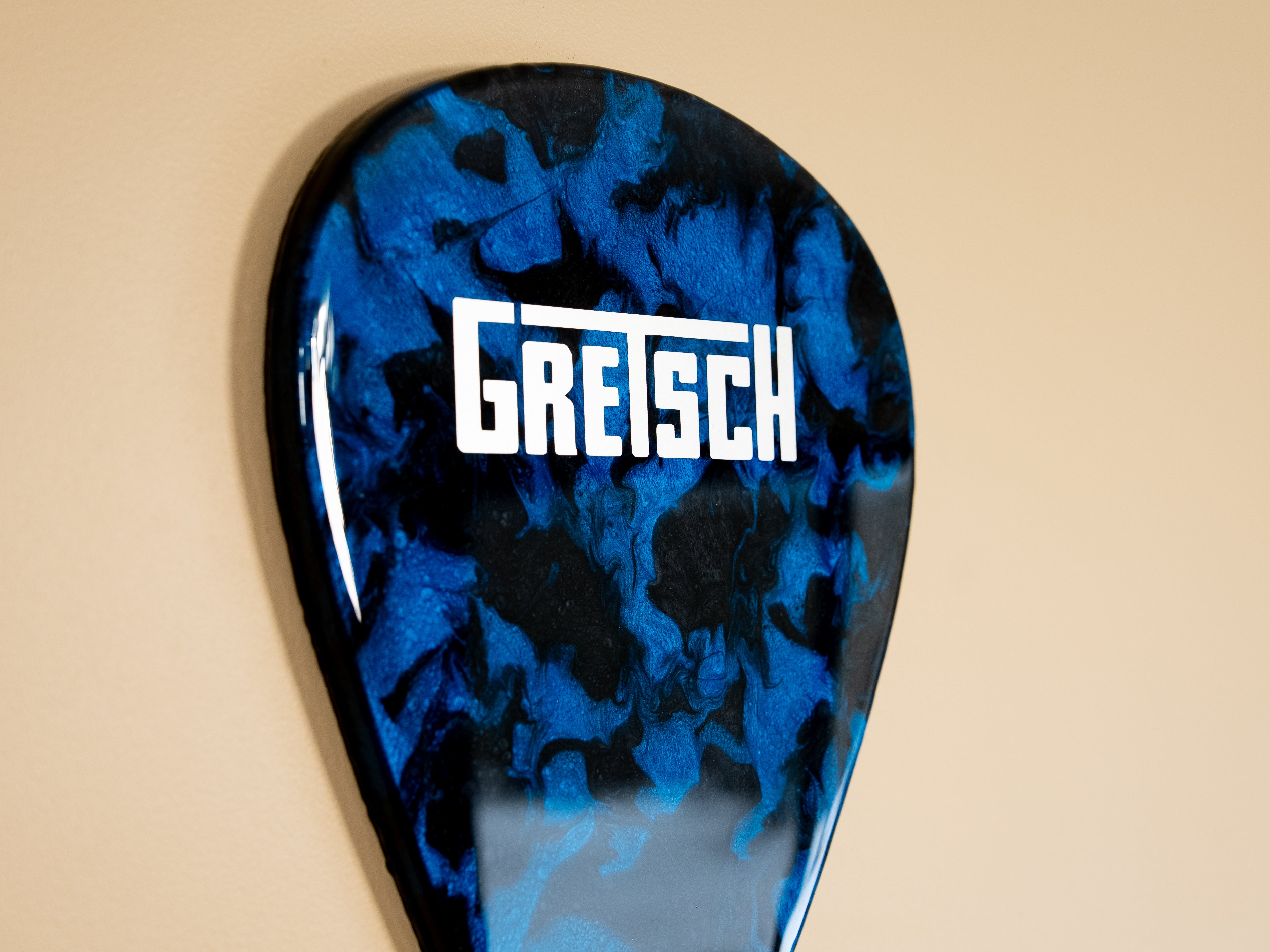 Custom Handmade Gretsch Guitar Pick Wall Hang
