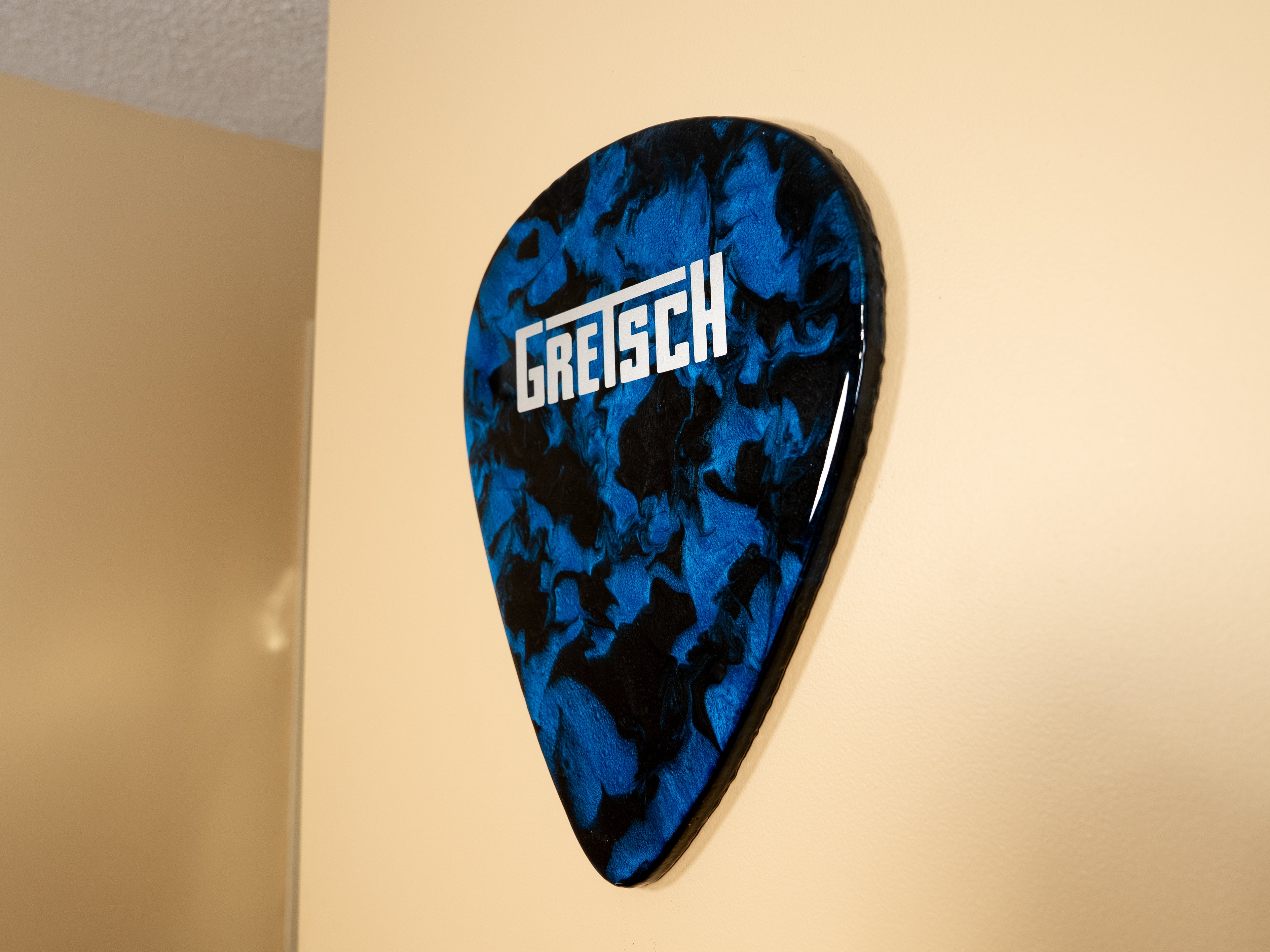 Custom Handmade Gretsch Guitar Pick Wall Hang