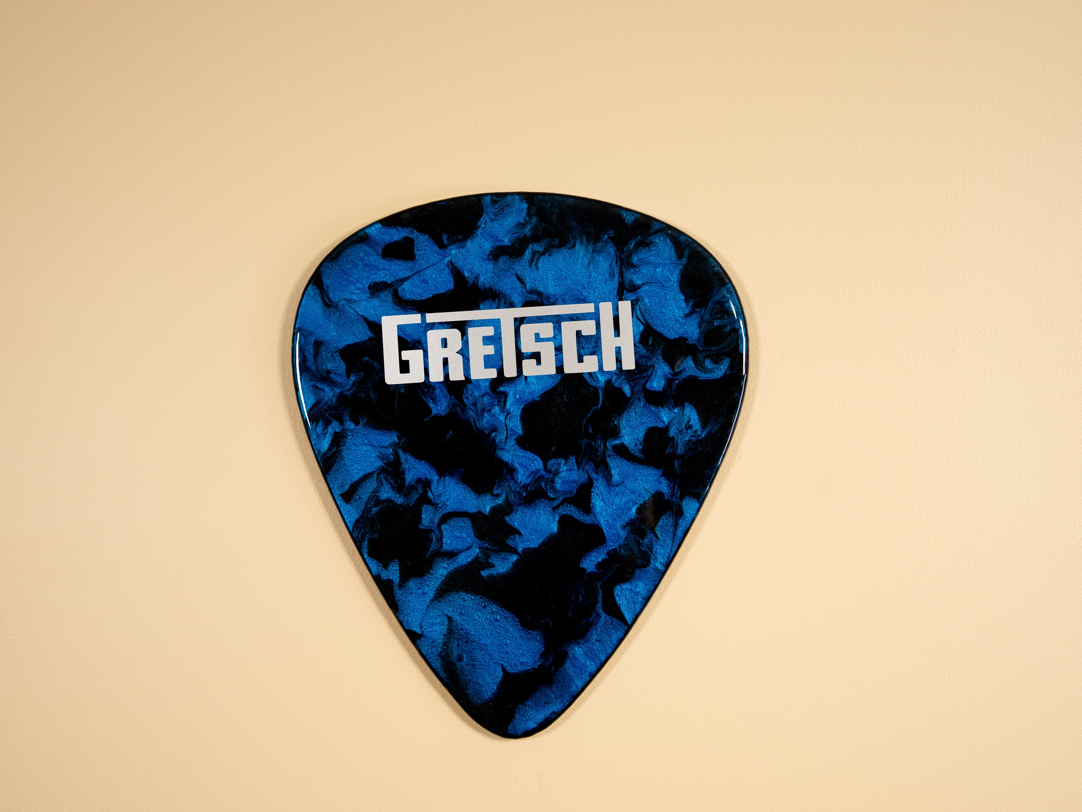 Custom Handmade Gretsch Guitar Pick Wall Hang
