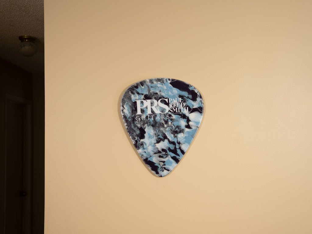 Custom Handmade PRS Guitar Pick Wall Hang