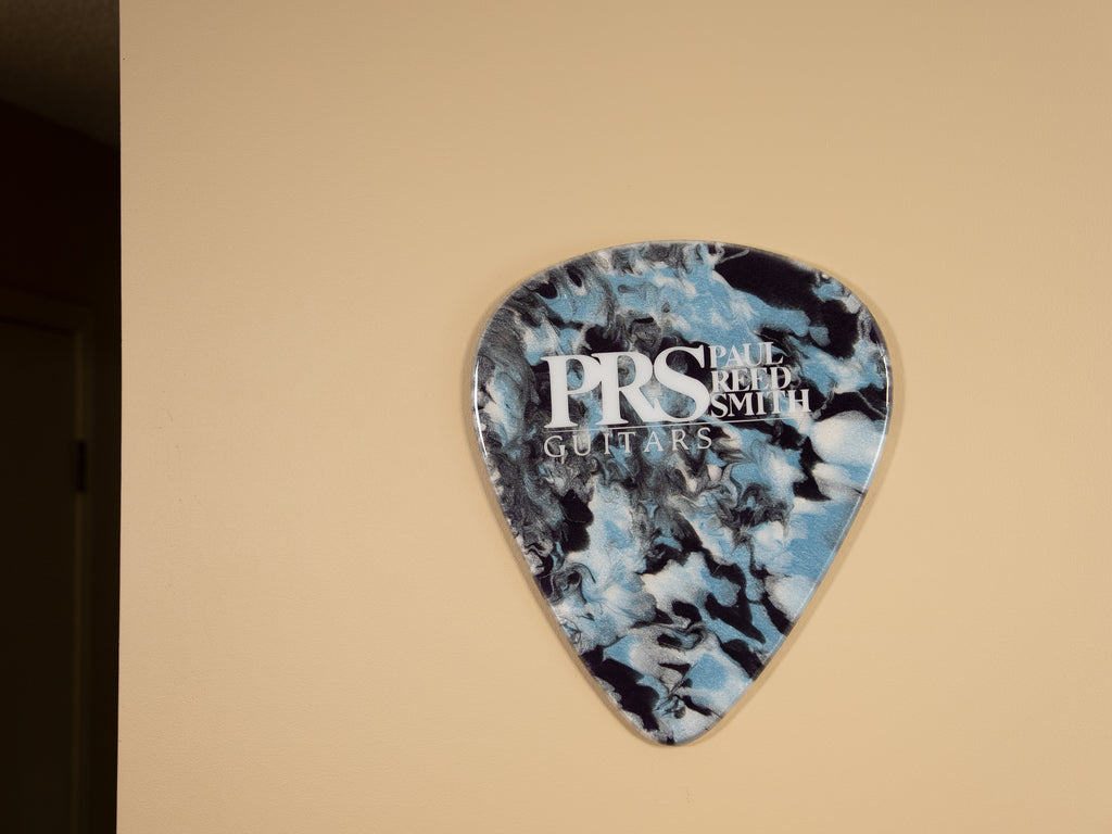 Custom Handmade PRS Guitar Pick Wall Hang