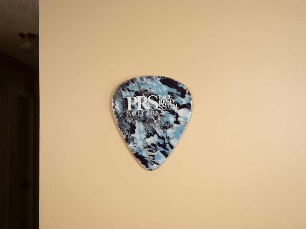 Custom Handmade PRS Guitar Pick Wall Hang