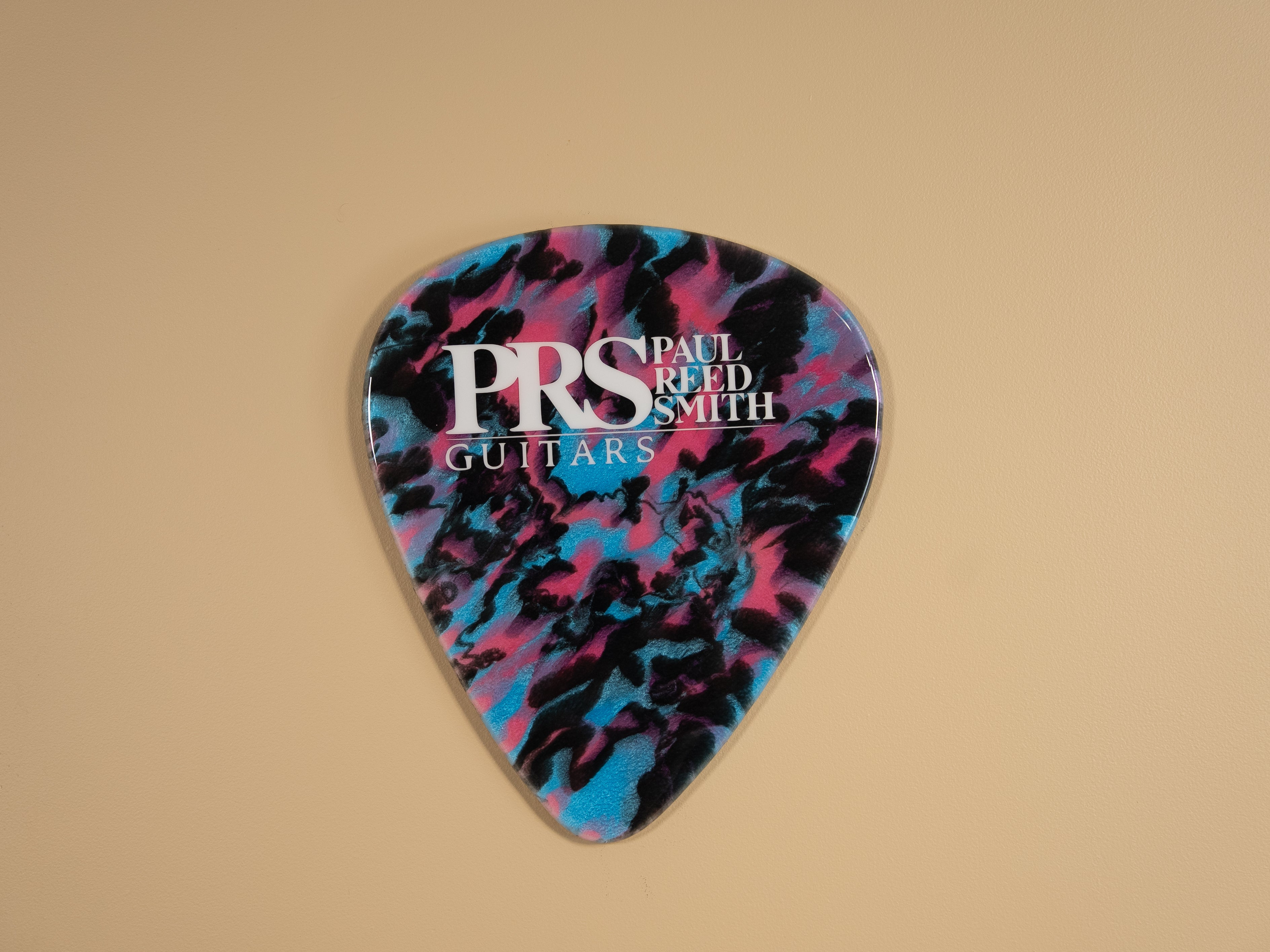 Custom Handmade PRS Guitar Pick Wall Hang