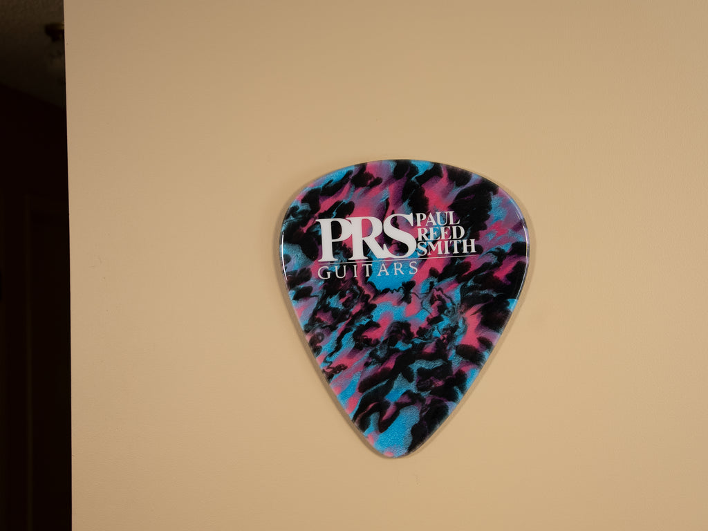 Custom Handmade PRS Guitar Pick Wall Hang