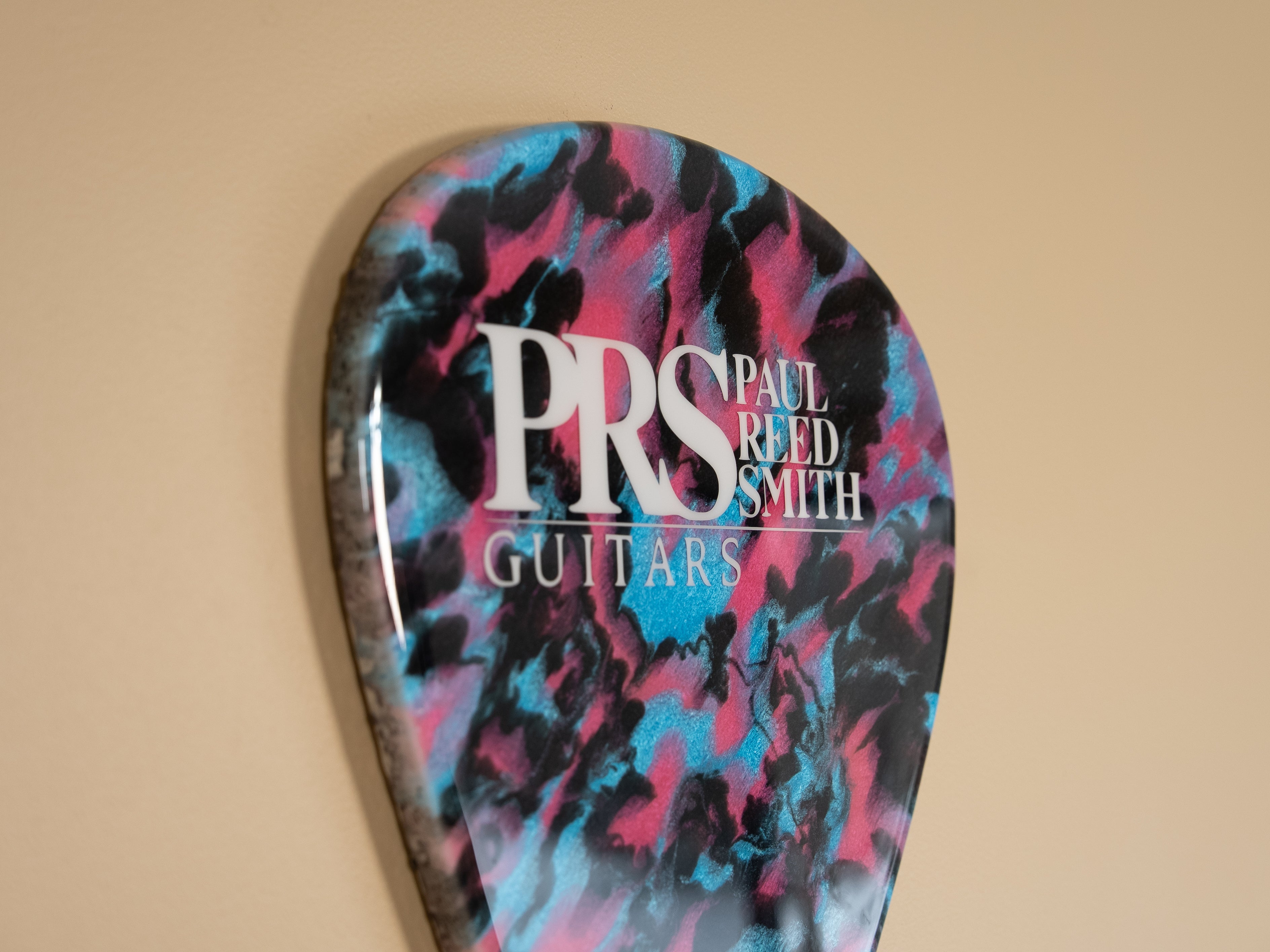 Custom Handmade PRS Guitar Pick Wall Hang