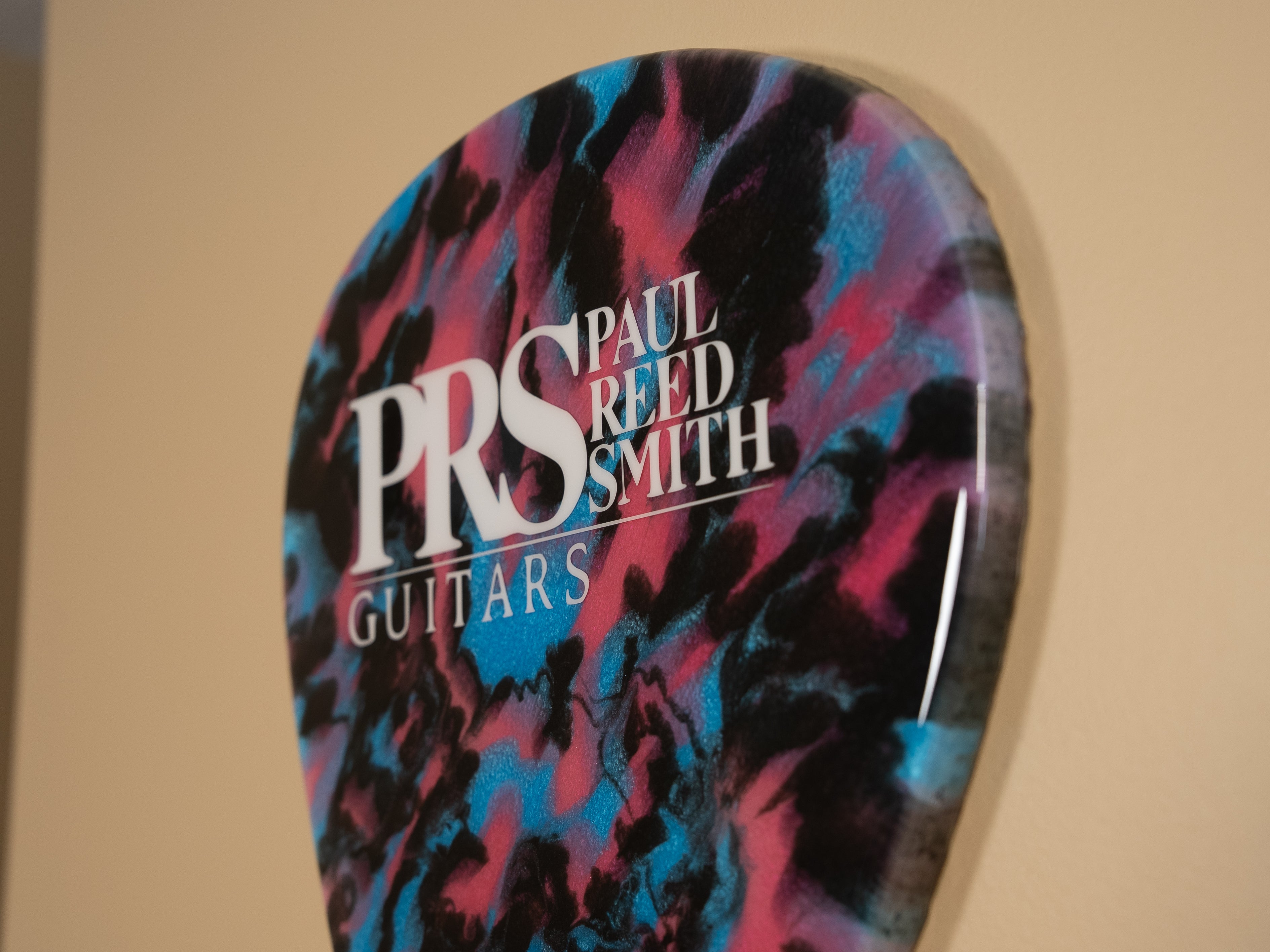 Custom Handmade PRS Guitar Pick Wall Hang