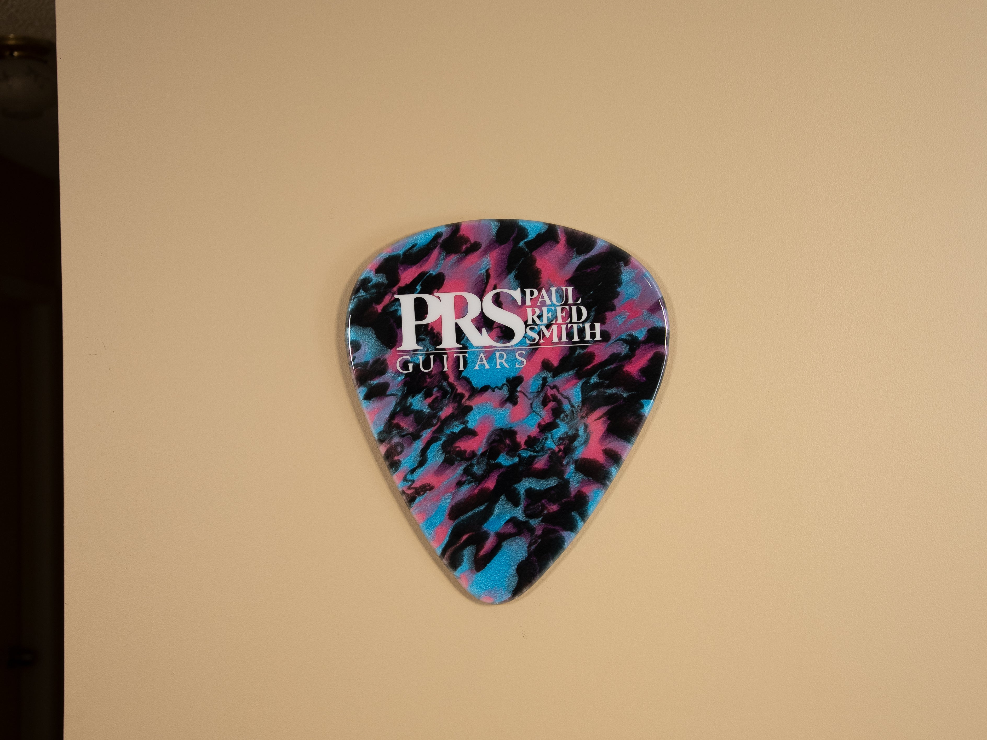 Custom Handmade PRS Guitar Pick Wall Hang