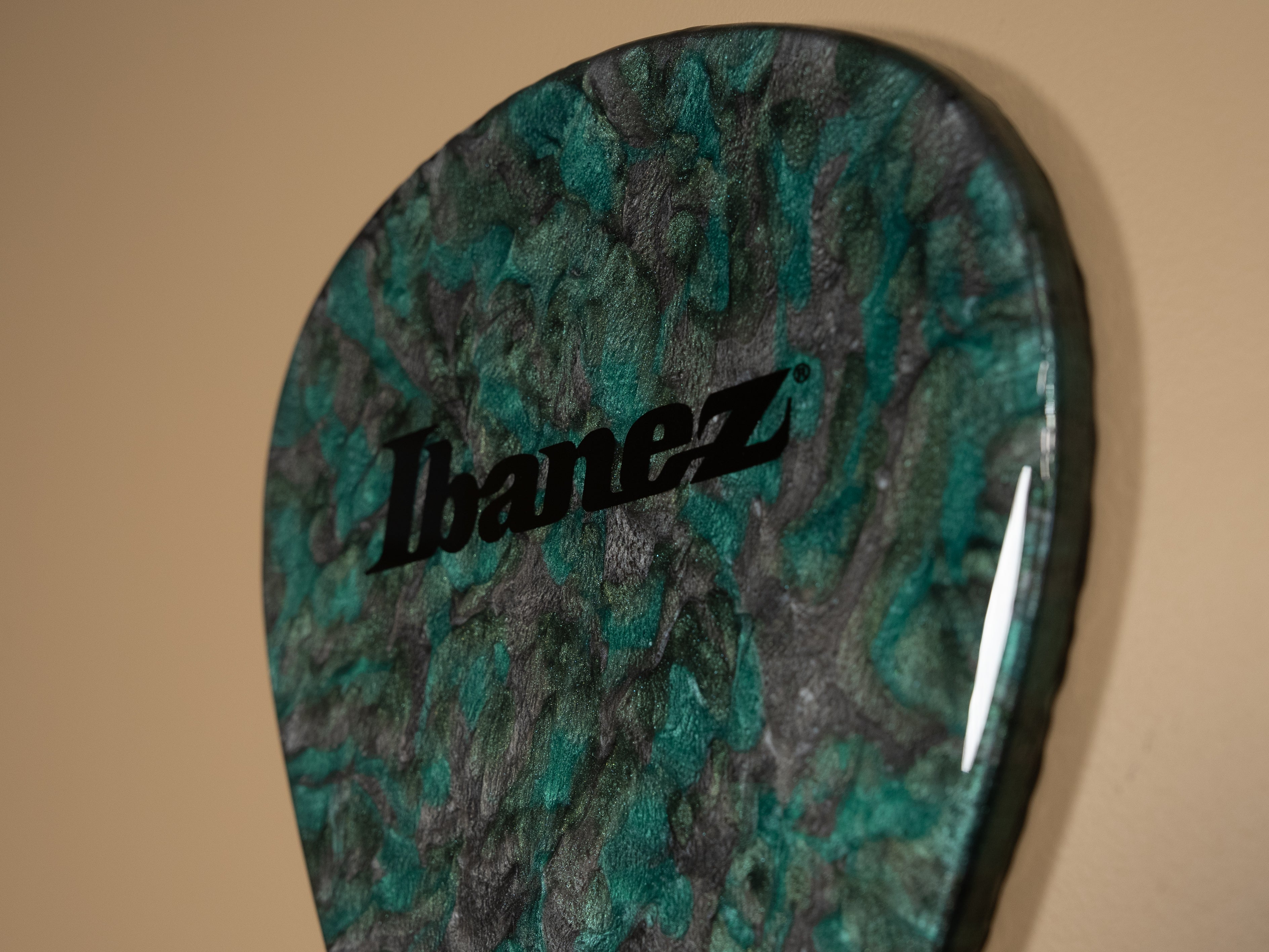 Custom Handmade Ibanez Guitar Pick Wall Hang