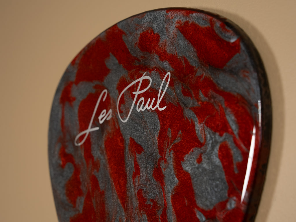 Custom Handmade Les Paul Guitar Pick Wall Hang