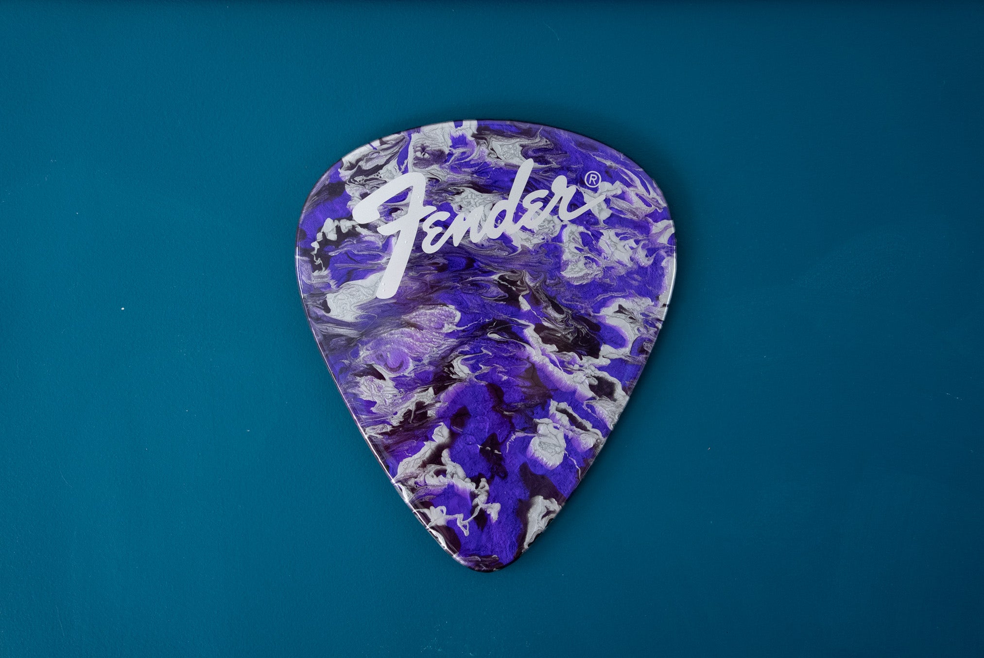Custom Handmade Fender Guitar Pick Wall Hang