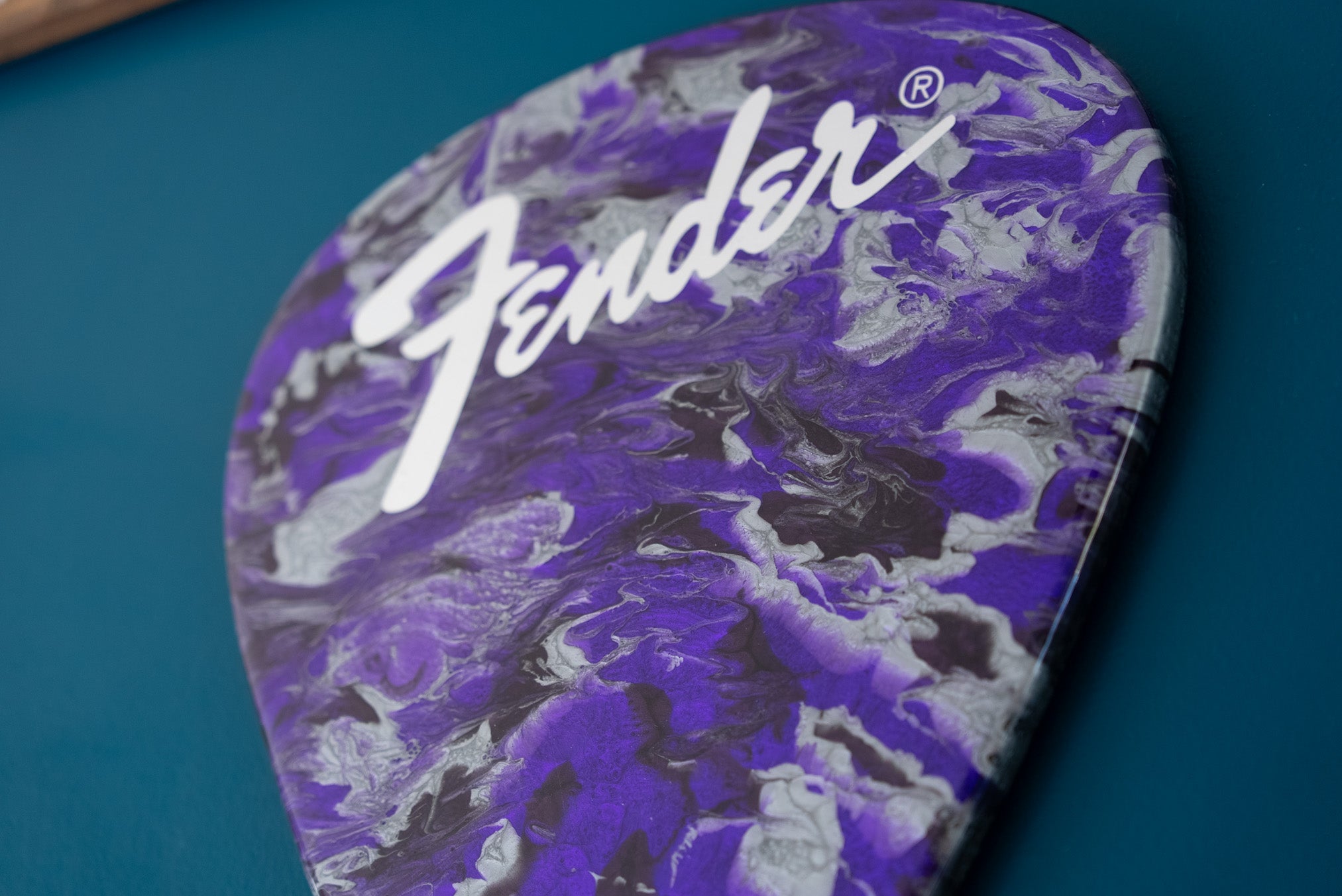 Custom Handmade Fender Guitar Pick Wall Hang