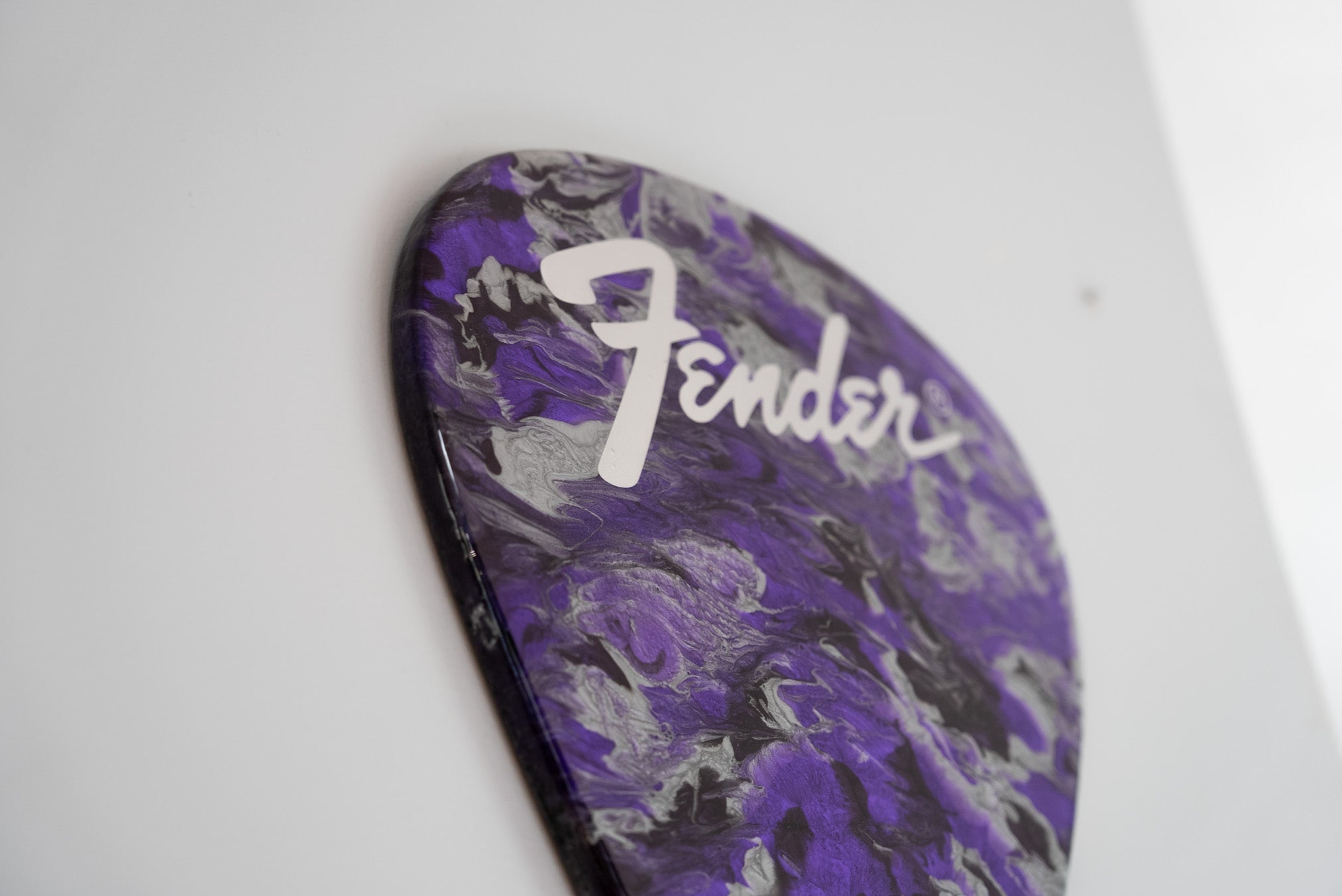 Custom Handmade Fender Guitar Pick Wall Hang